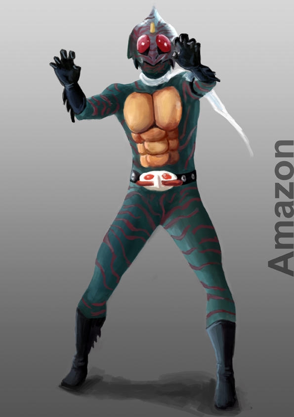 假面骑士壁纸——amazon