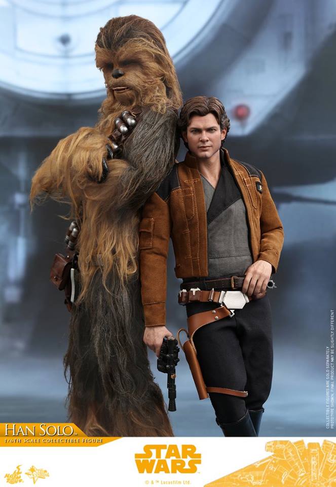 hot toys发布《游侠索罗:星球大战外传》1/6 汉·索罗(普通版 收藏级