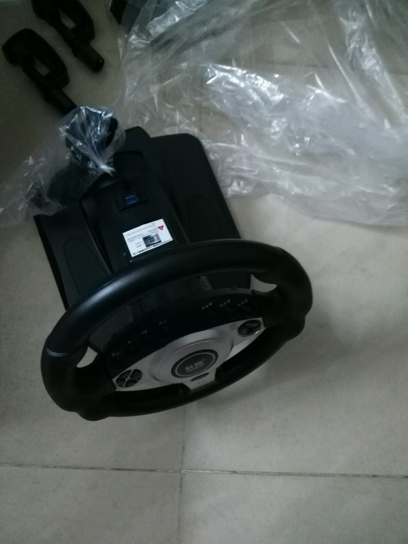 科腾方向盘到了