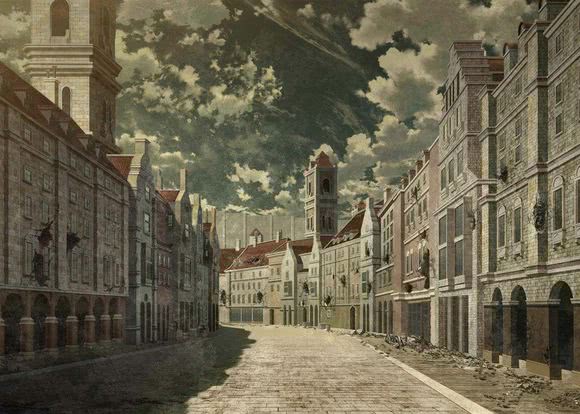 《进击的巨人》新背景图曝光