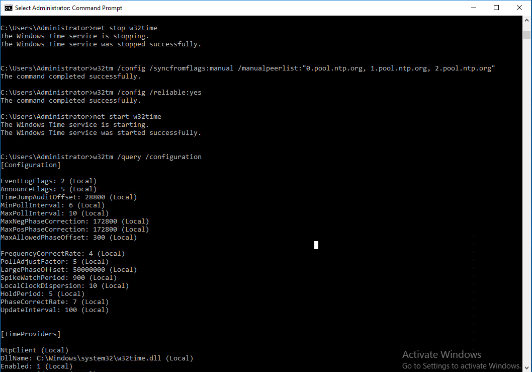 Windows Server 2016 时钟校对与时间同步 哔哩哔哩