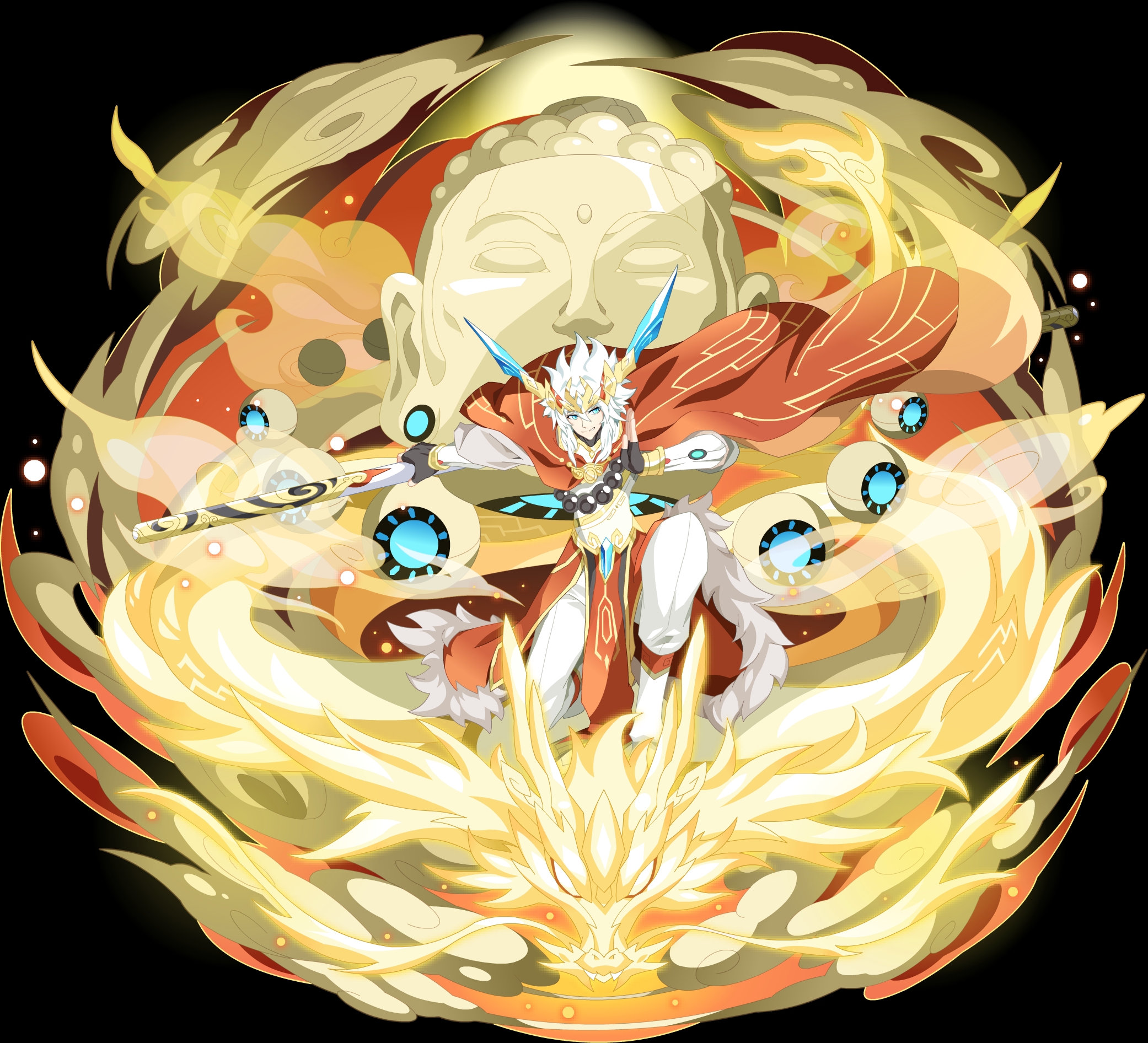 奥拉星2月28日更新预告,星辉猴子炽寒天凤cp来临,感觉万灵王是个电