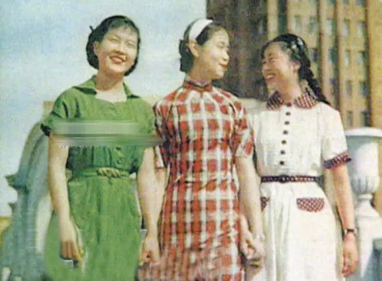 中国建国以来服饰的变迁之一 50年代 哔哩哔哩