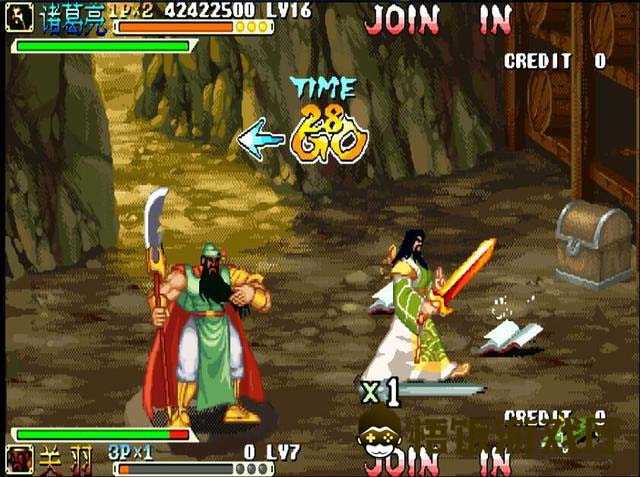 经典街机《三国战纪》火剑、冰剑、电剑、爆剑