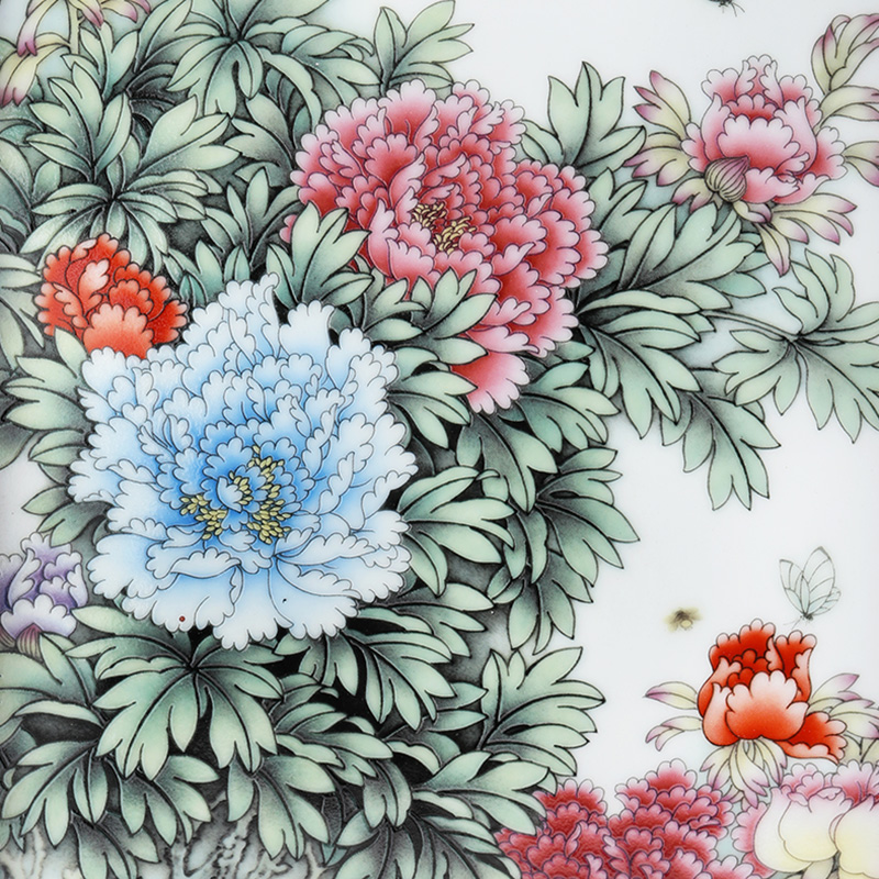 张松茂徐亚凤四季盛景四条屏