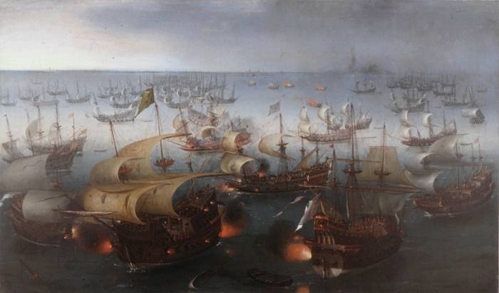 历史上的弗朗西斯·德雷克(francis drake)(1540-1596)格拉沃利讷海战