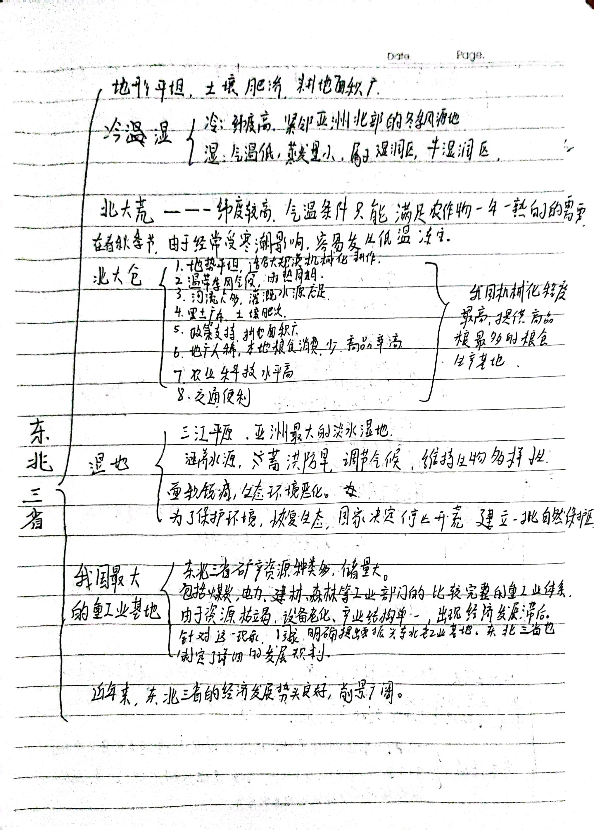 东北三省思维导图图片