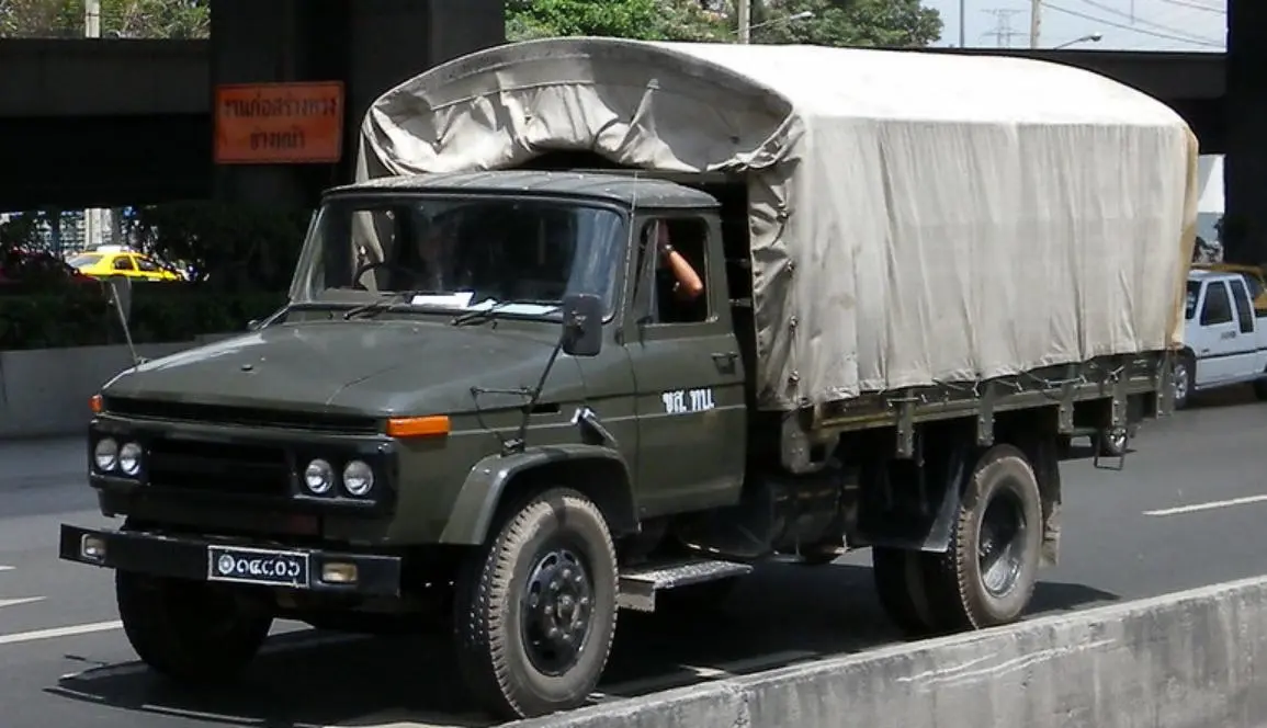 泰王国皇家陆军曾经装备的解放ca141军用卡车