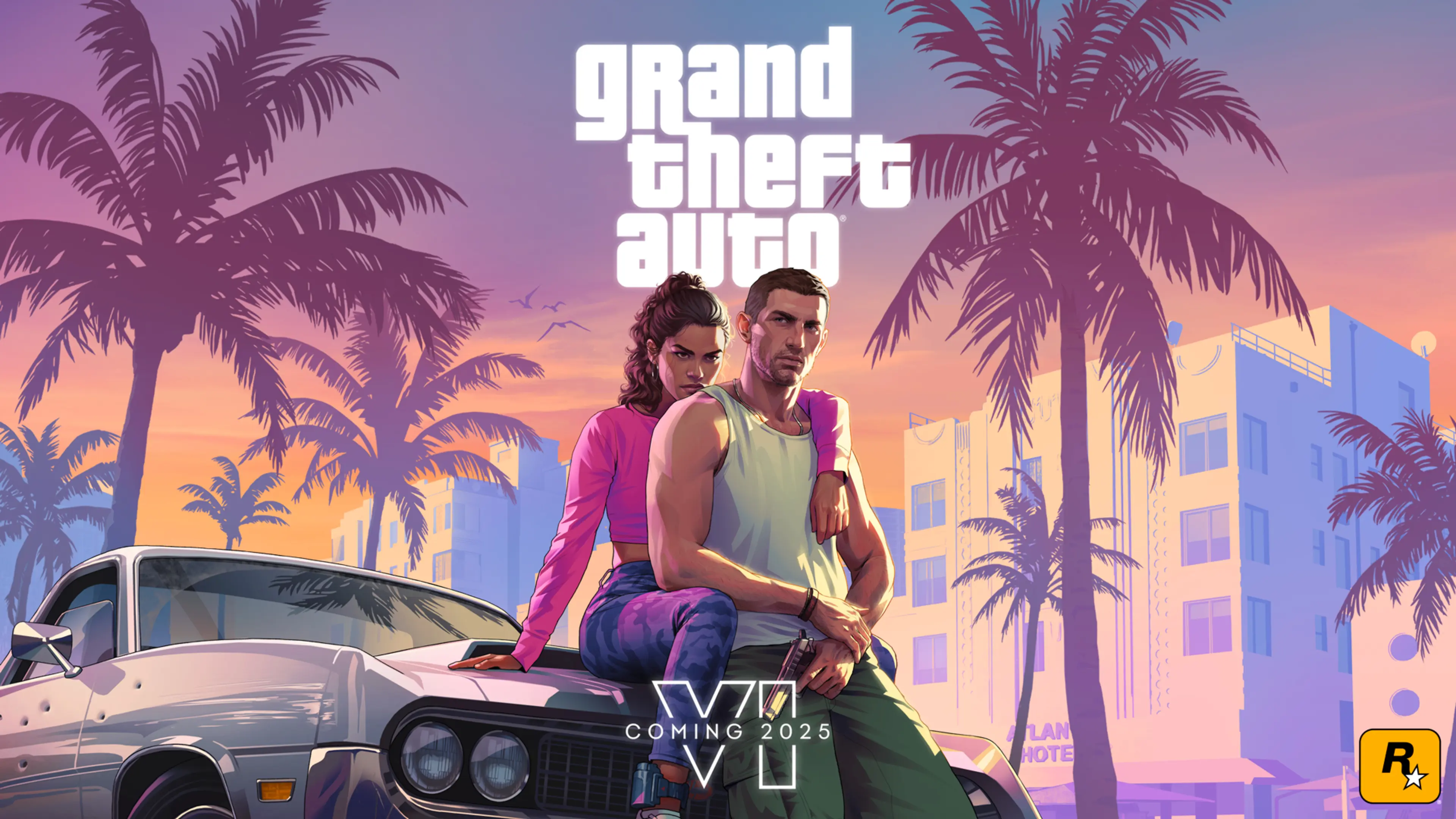 【4k】《gta 6》r星十二年磨一剑"给他爱6"官方首发壁纸收藏版