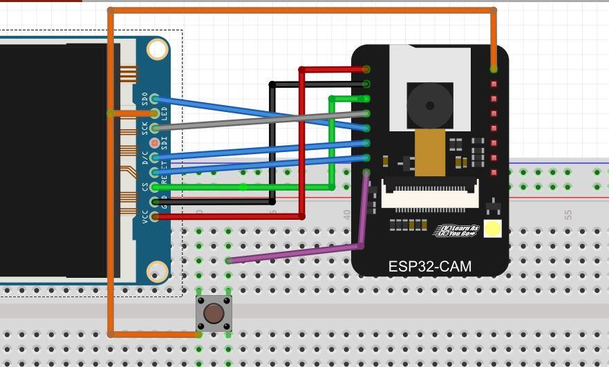 9341 2 8 tft esp32 cam 