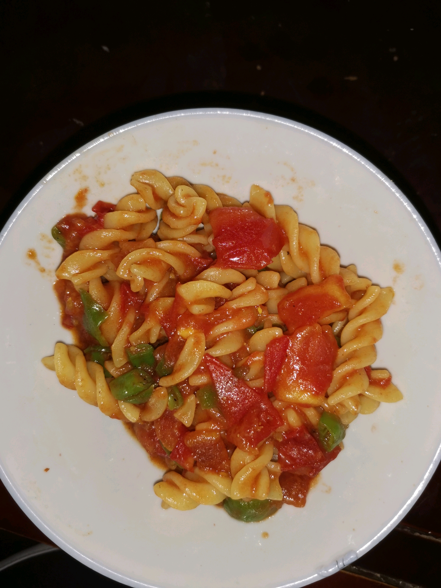 通心粉,番茄炒的特别好看