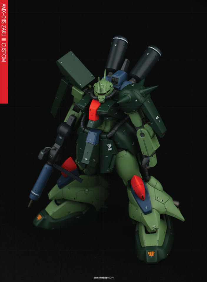 [小t高达秀]hguc amx-011s 扎古Ⅲ改