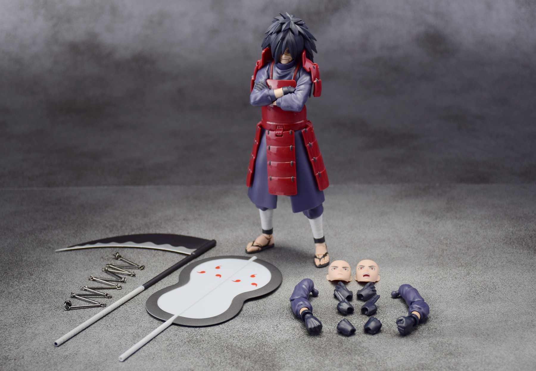 万代shfiguarts火影忍者宇智波斑手办评测