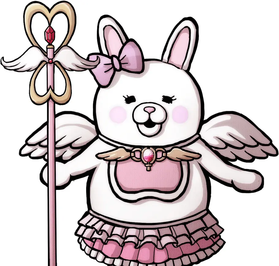 【弹丸论破】兔兔美(莫诺美) 半身立绘 - 哔哩哔哩