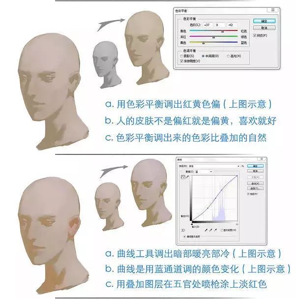 塊面畫法——寫實頭像基礎創作教程