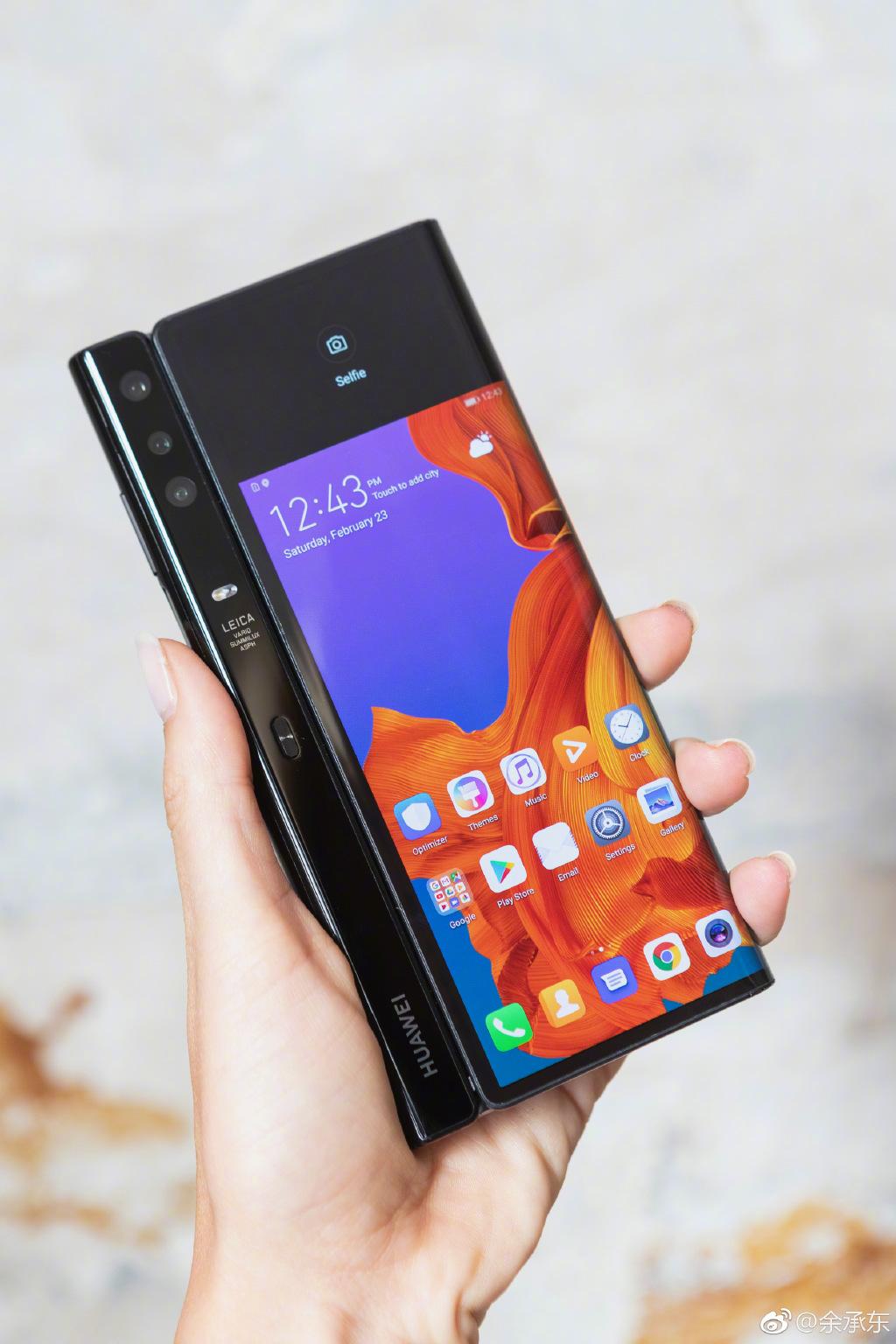 华为mate x折叠屏手机惊艳登场,这些问题你能接受吗?