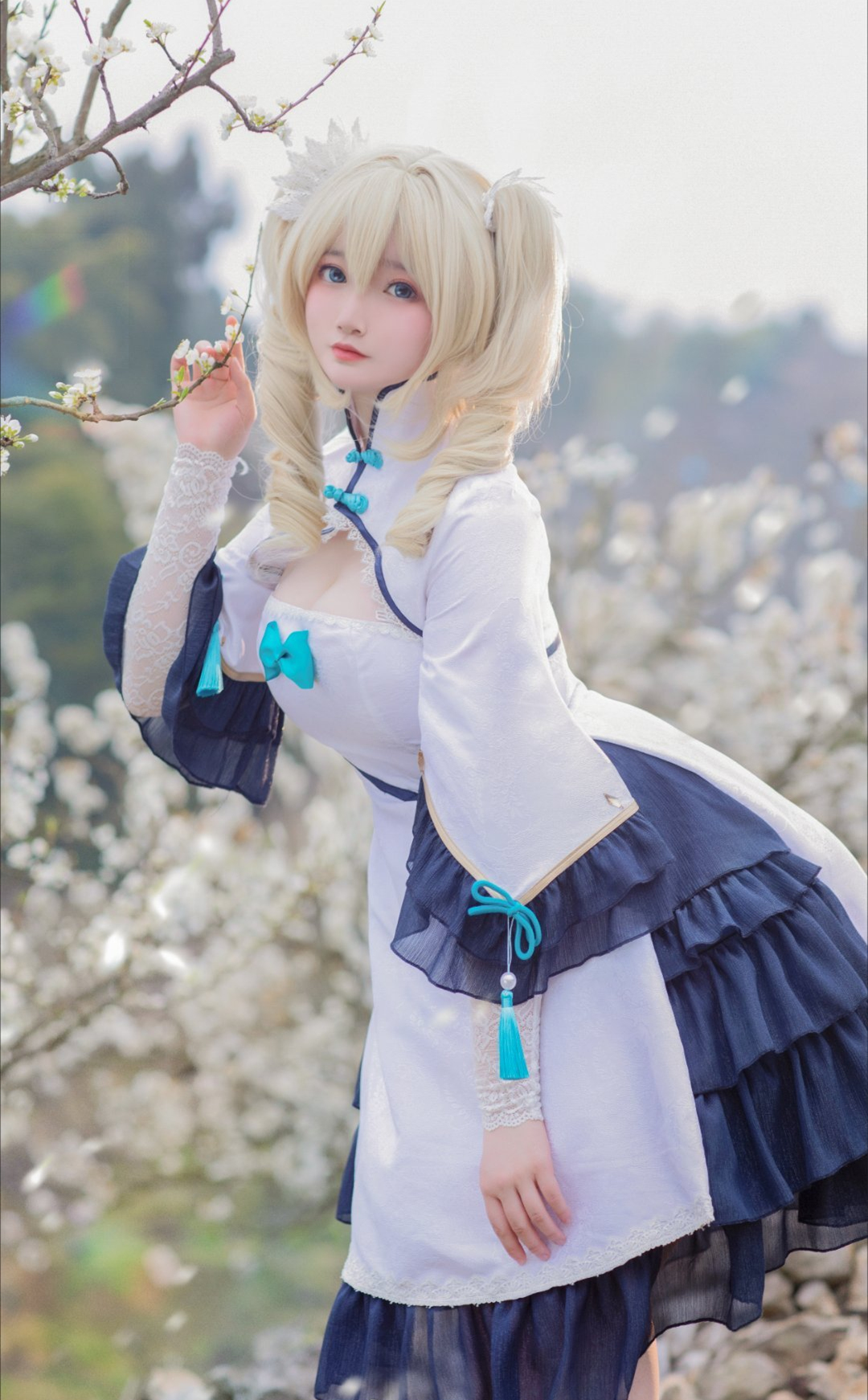 梦璃_LIER原神芭芭拉旗袍cosplay3