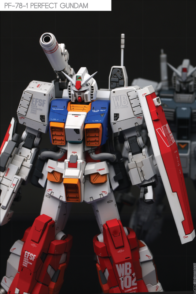 [小t高达秀]1/144 pf-78-1 完美高达