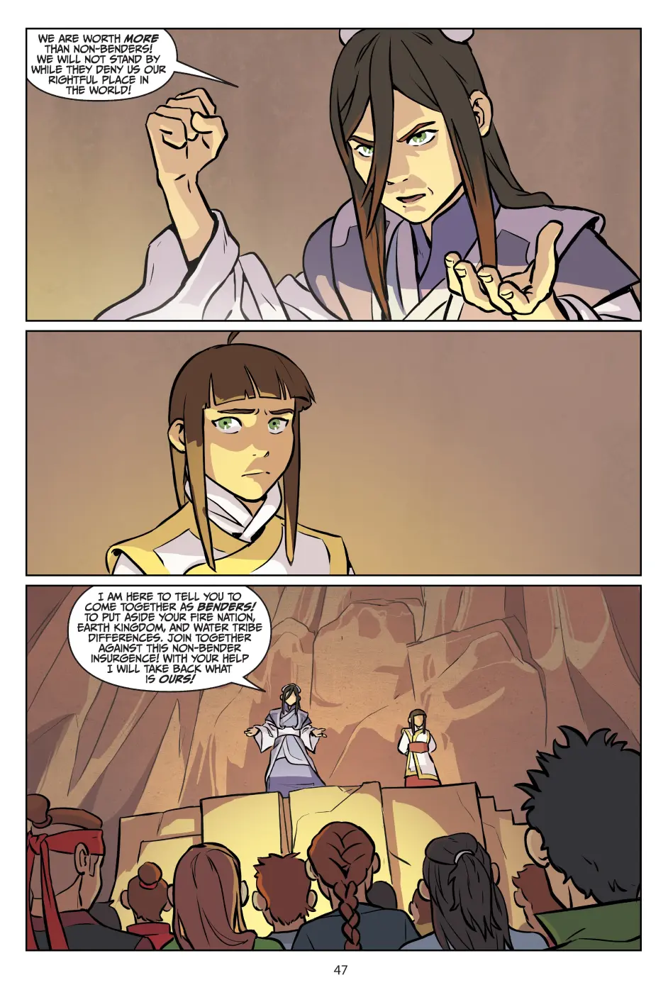 Avatar The Last Airbender 降世神通 最后的气宗漫画imbalance 失衡part2 生肉 哔哩哔哩