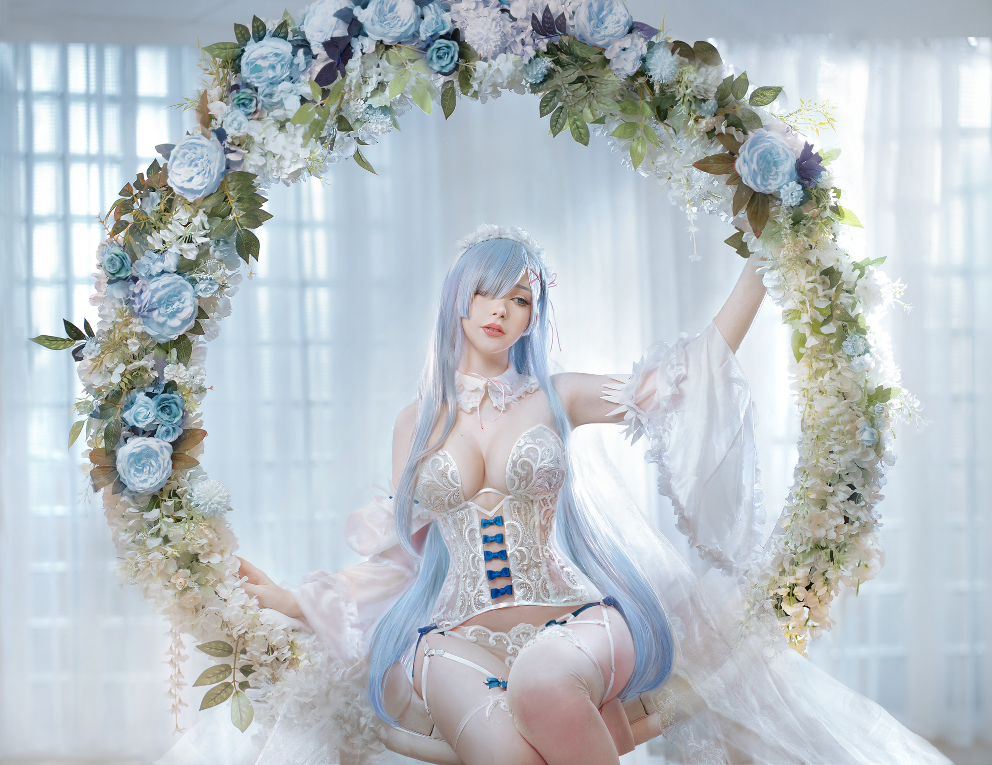 SayaTheFox蕾姆cosplay3