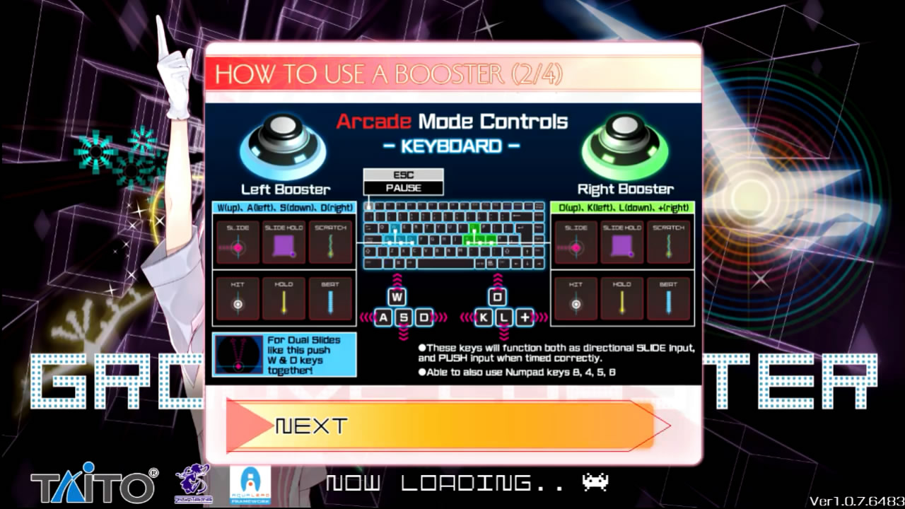 groove coaster是街机音乐游戏中经典的一款,也登录过ios平台.