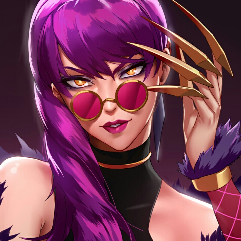 [私藏壁纸 卡莎&伊芙琳]正能量插画 第十七期