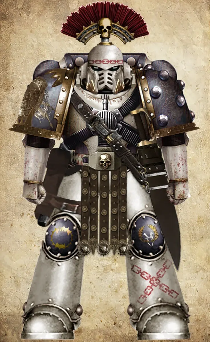 大远征/叛乱早期吞世者军团各作战单位的星际战士形象