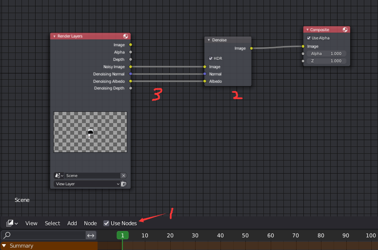 blender cycles denoise