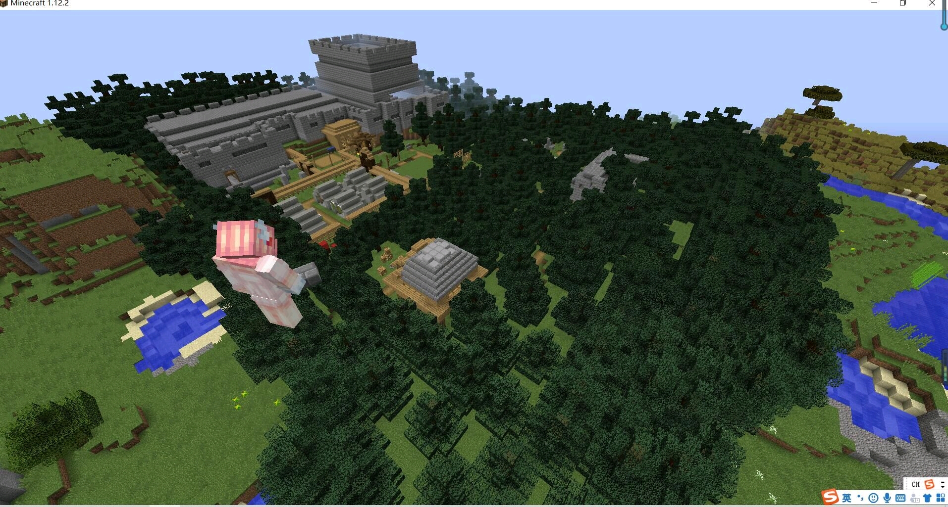 自己用mc模组做地图.