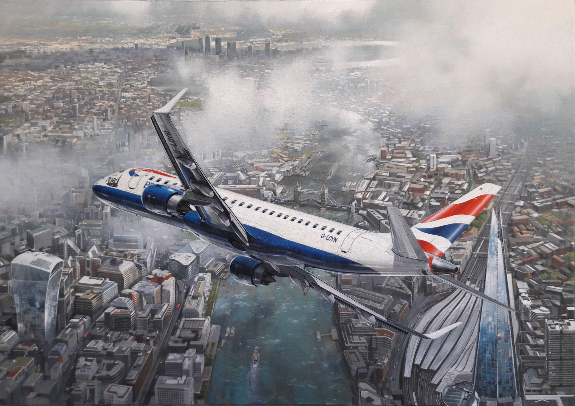 战斗机优秀绘画作品,力与美的结合(五十三)