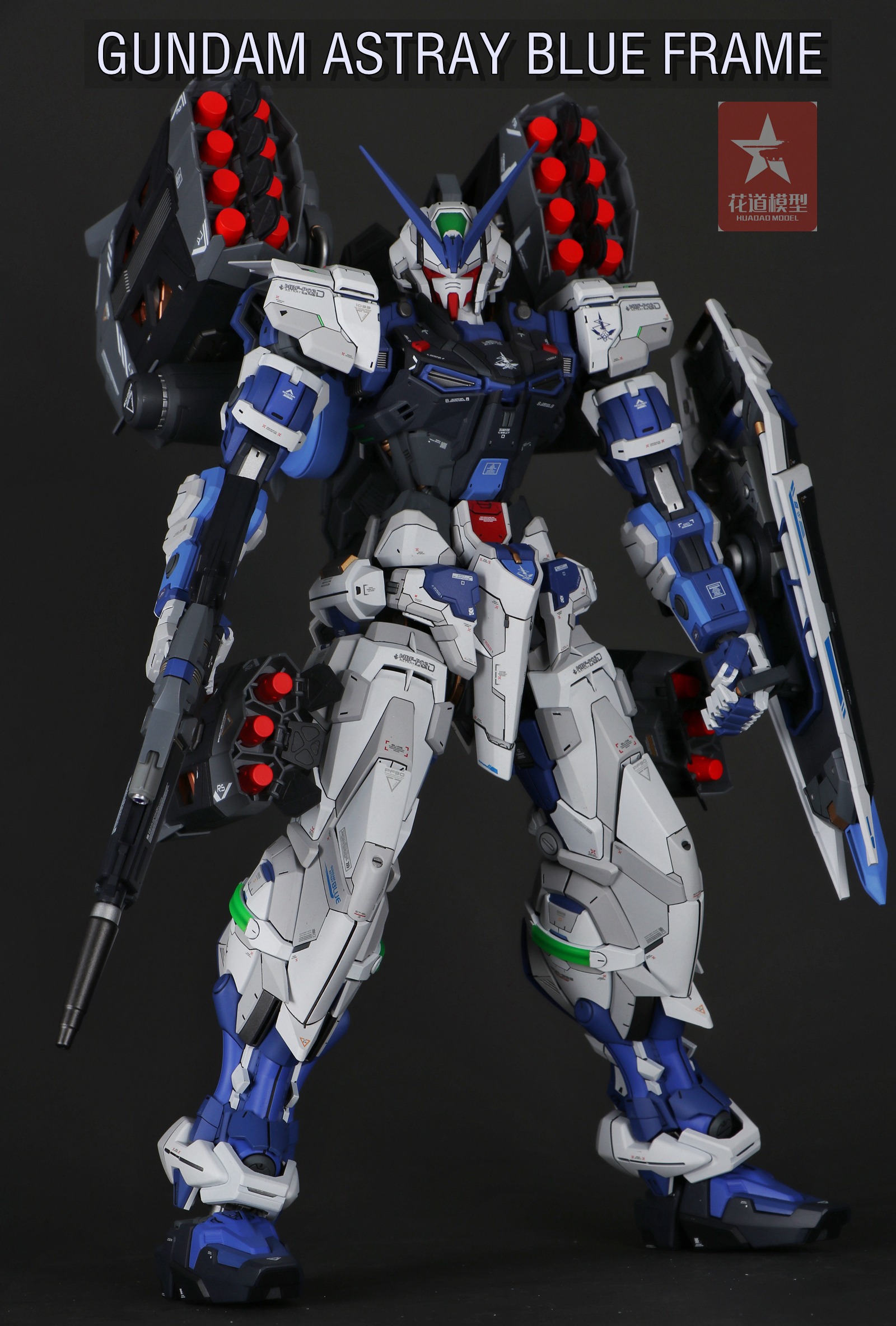 达人佳作:【花道模型工作室】尼尔森 蓝异端