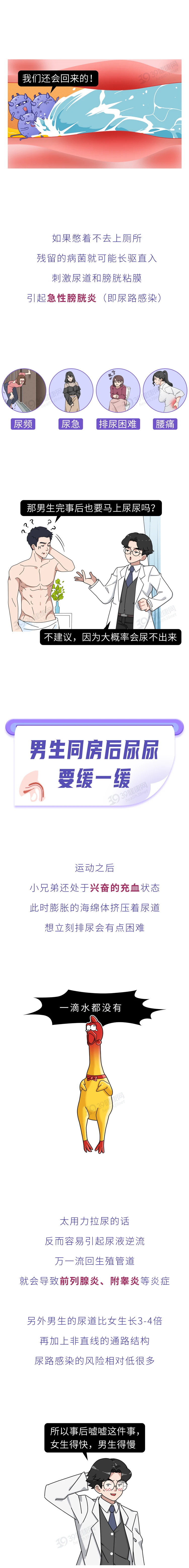 为什么性生活后女生总想尿尿2
