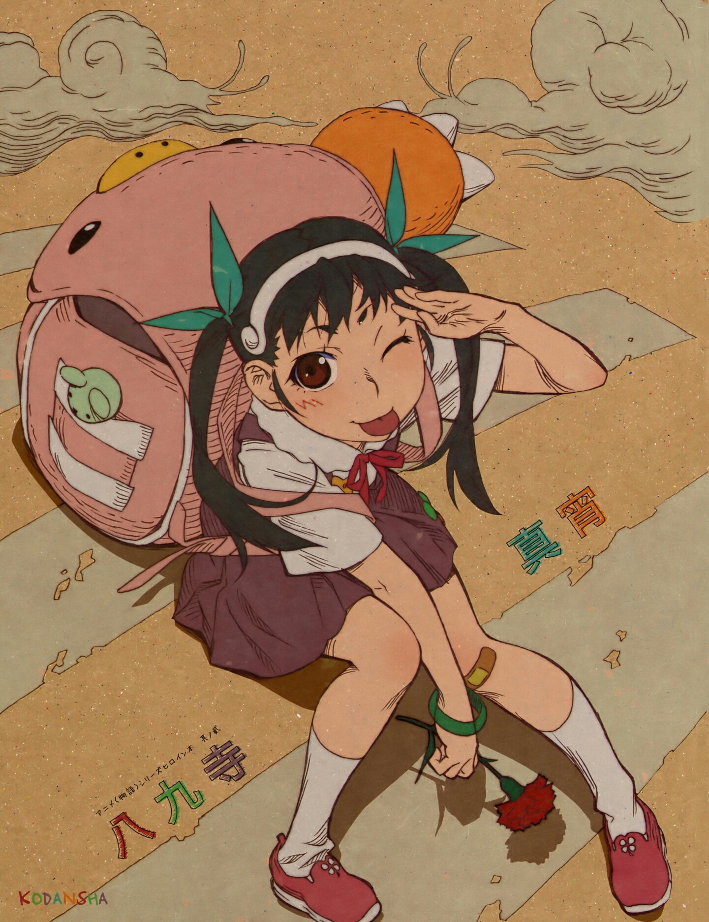 物语系列 官图画集(忍野忍 八九寺真宵 斧乃木余接)