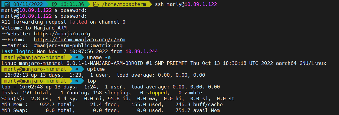 Manjaro ARM 22.10发布 - 哔哩哔哩