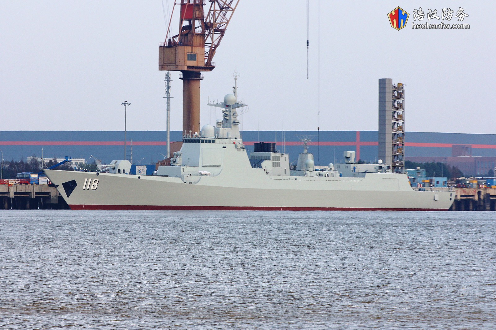 2018年1~8月中国海军水面舰艇服役概况
