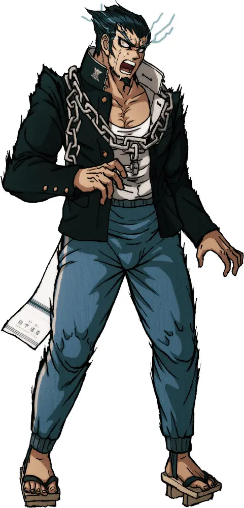 超高校级的经理 二大猫丸 全身立绘