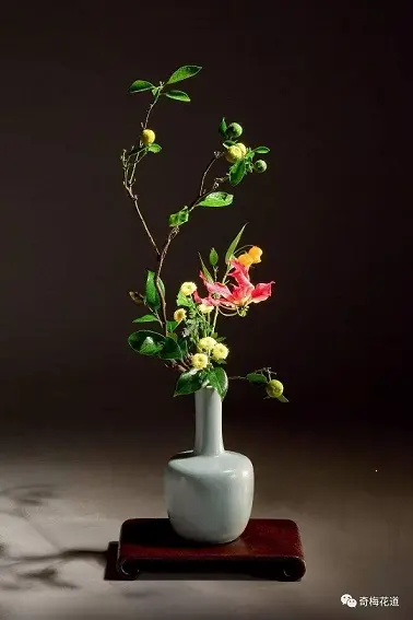 中式插花瓶花谱 哔哩哔哩