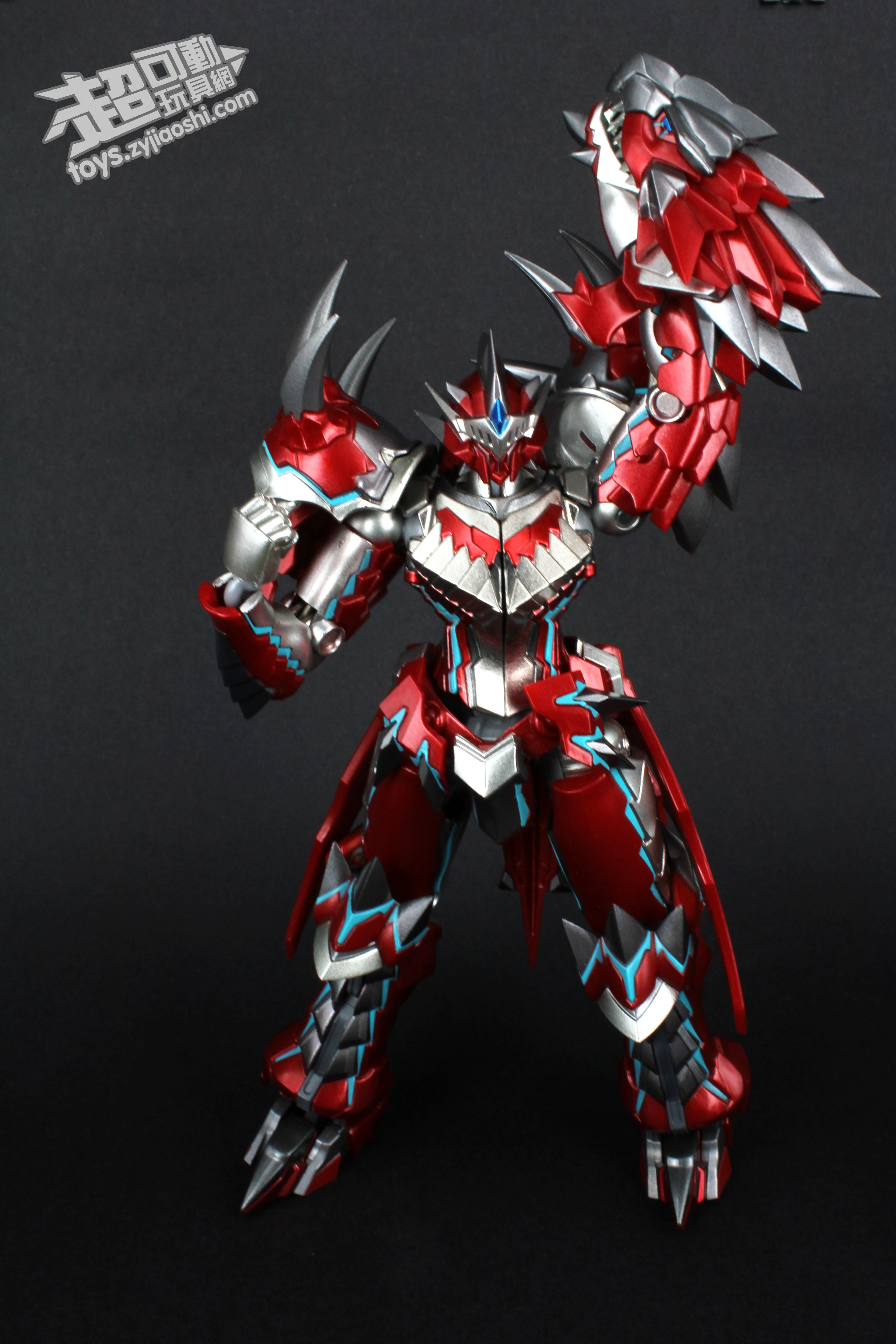 【掰玩具】千值练 超合金雄火龙