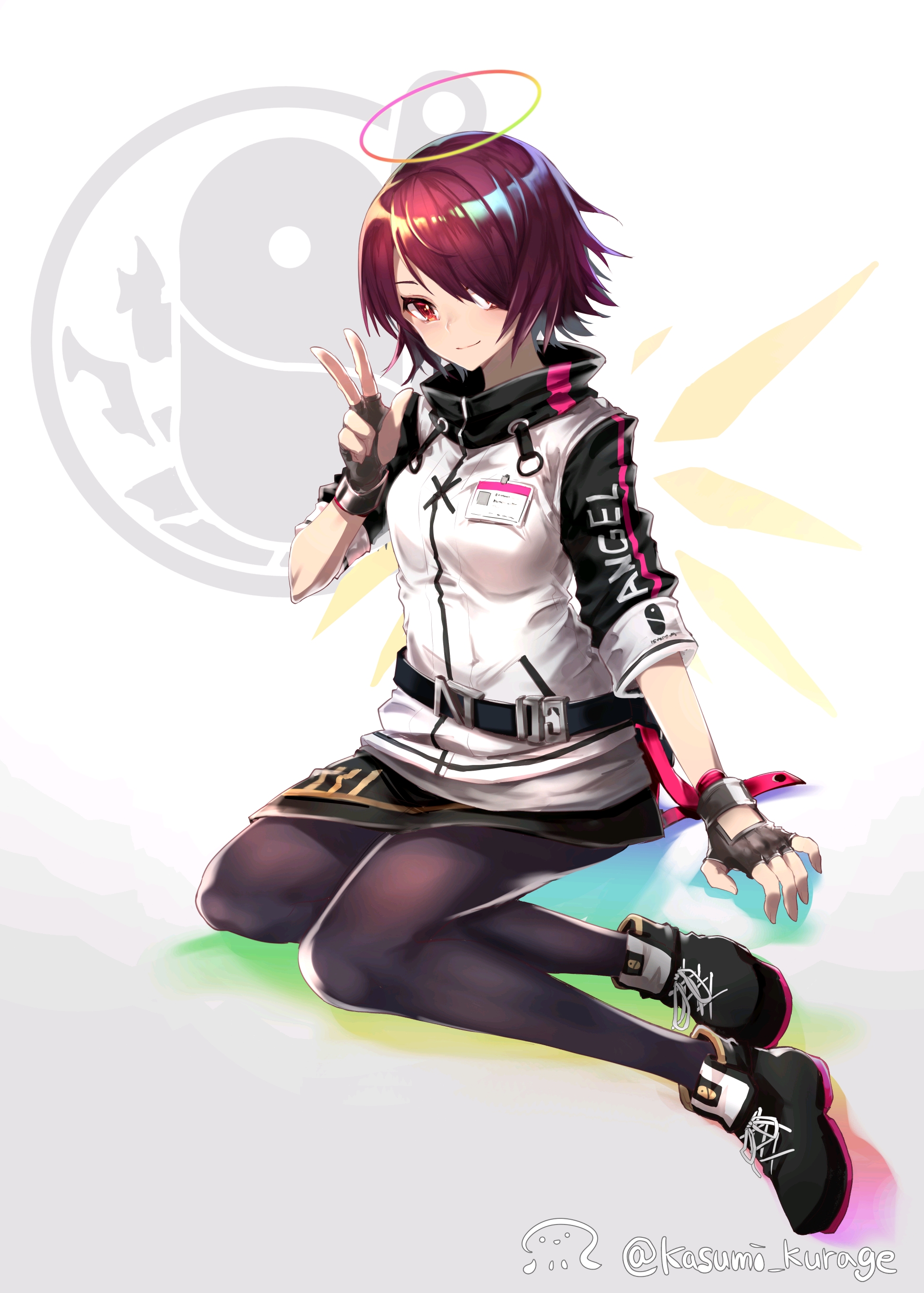 明日方舟第五十八期年黑兔子白兔子白丝阿米娅p站精选方舟美图壁纸qwq