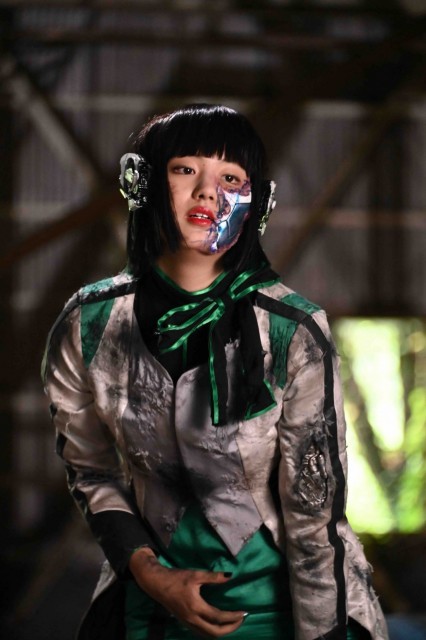 假面骑士01第42话先行图亚克1号诞生刃姐依旧只用基础形态伊兹全身