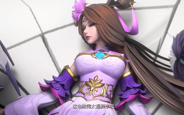 王者荣耀女英雄3d动漫造型展示花木兰第一代和第三代差距大