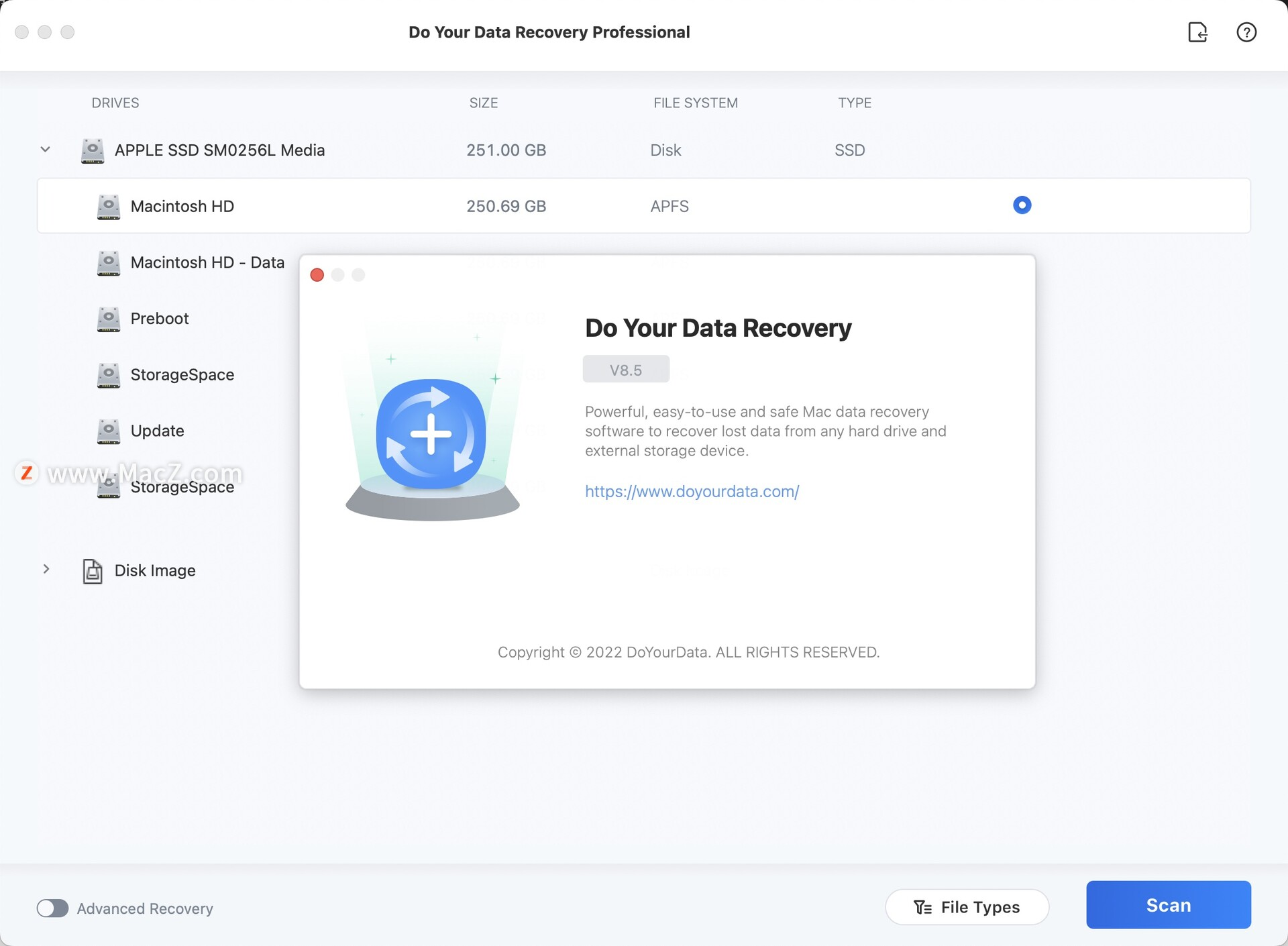 do your data recovery mac