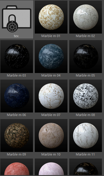 如何提取C4D预置文件中的贴图