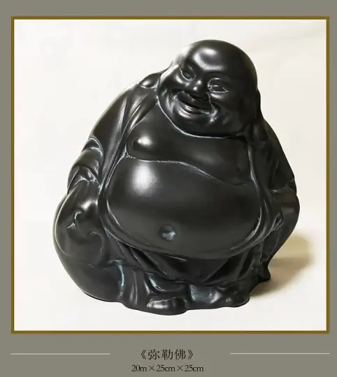 著名画家仇黎明携禅意人物画作及父亲仇志海生前三件黑陶力作助力艺博