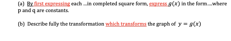 Express the transformation and describe it 9709/s21/13/q6 - 哔哩哔哩