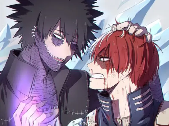 我的英雄学院兄弟相残 荼毘原来是轰焦冻的哥哥 哔哩哔哩