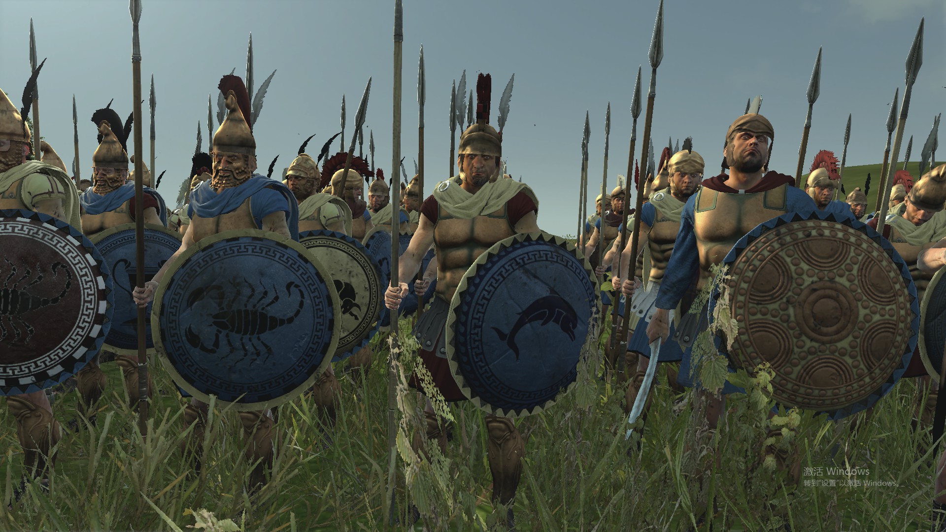 皮盾希腊重步兵 5.希腊重步兵 6.胸甲希腊重步兵 7.精选希腊重步兵 8.