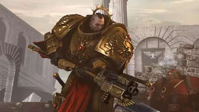 每日十分钟战锤40k-禁军首领康斯坦丁·瓦尔多,仅次原体的战士