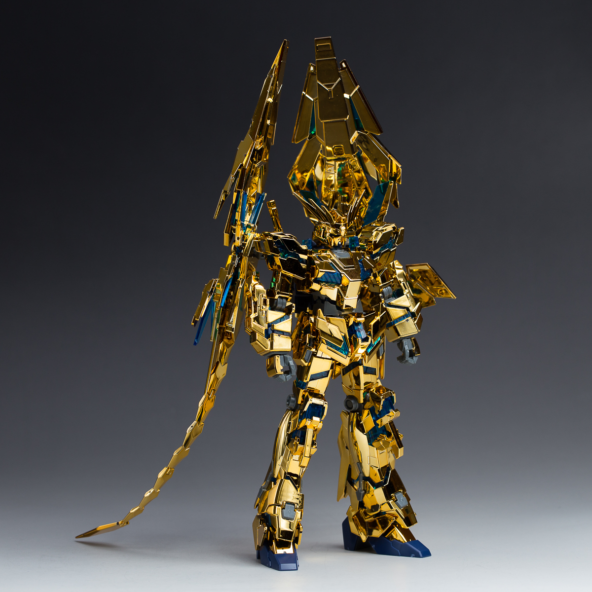 评测万代hguc1144独角兽高达3号机菲尼克斯ntver电镀版