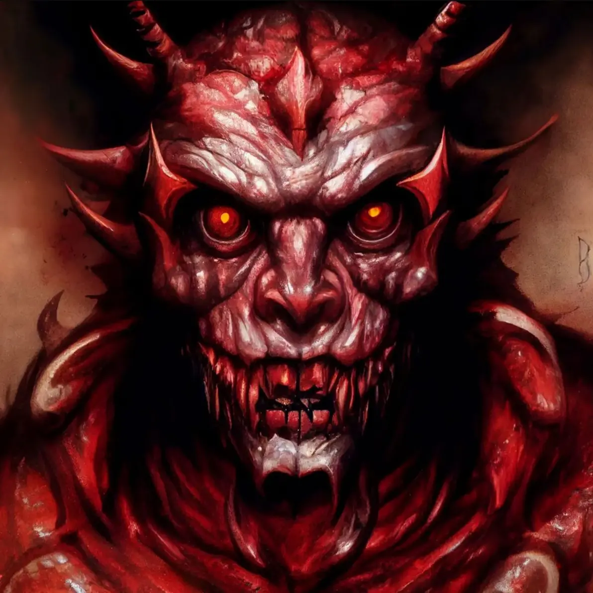 战锤40k恐虐艺术图